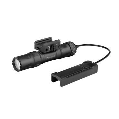 OLIGHT - Odin S Noir Lampe Tactique Rail Picatinny M-LOK 1500 Lumens