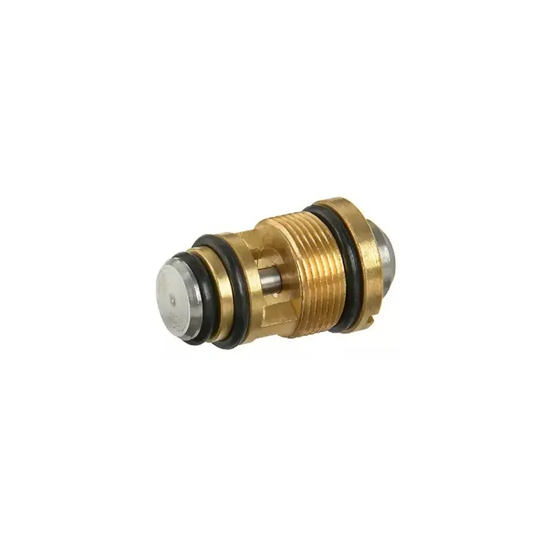 Valve de percussion Umarex pour Beretta M9 gaz en laiton, vue trois-quarts côté joints