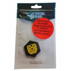 Patch Hexagonal Sentinel Gears VTRN-Y | ZN Airsoft