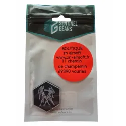 Patch Signe Gémeaux - Sentinel Gears HEX | ZN Airsoft