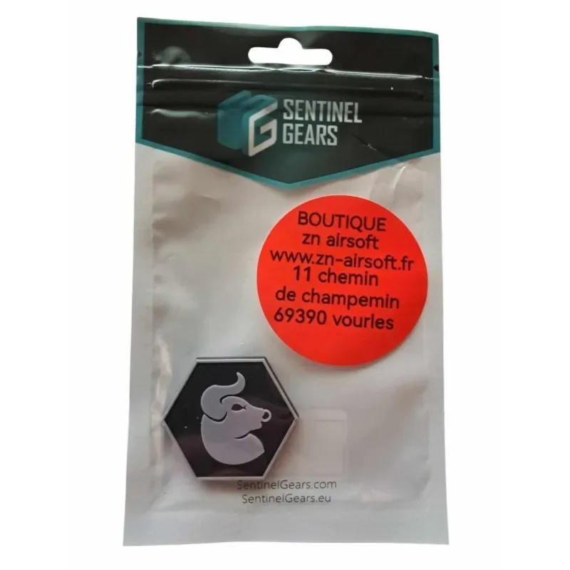 Patch Signe Taureau — Sentinel Gears HEX