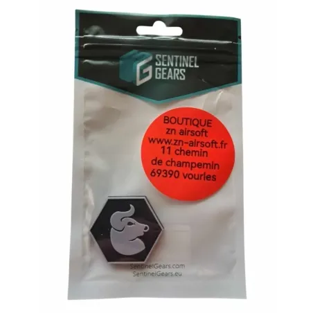 Patch Signe Taureau — Sentinel Gears HEX