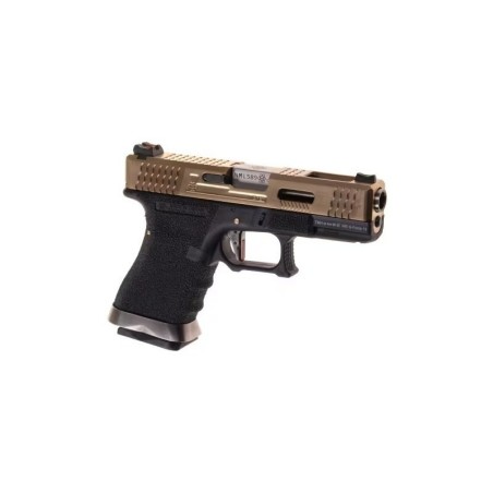WE - Pistolet GBB G-Force 19 Metal Version - Or
