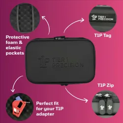 Mallette T1P Soft Case avec adaptateur HPA rouge Airtac