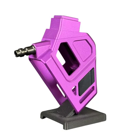 Adaptateur HPA Airtac T1P CNC Angled violet pour Glock AAP01