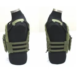 Détail nylon 900D vert olive gilet tactique TACTICAL OPS