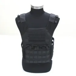 Gilet JPC Noir TACTICAL OPS | Plate Carrier MOLLE Airsoft