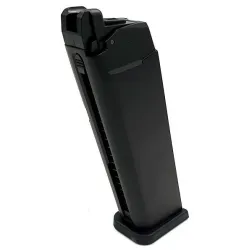 Chargeur gaz WE pour Glock WE17 WE18 25 billes noir
