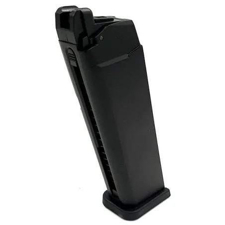 Chargeur gaz WE pour Glock WE17 WE18 25 billes noir
