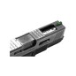WE - Pistolet GBB G-Force 19 SV Barrel Métal Version - Argent