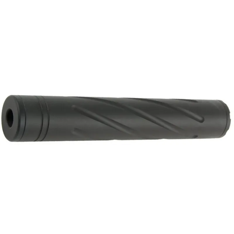 SLONG AIRSOFT - Silencieux twist 200mm filetage 14mm CCW - Noir — Vue 3