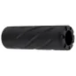 SLONG AIRSOFT - Silencieux 110mm avec filetage 14mm CCW - Noir