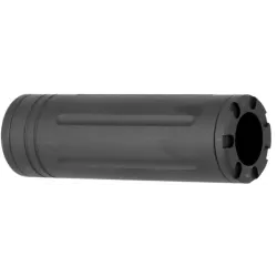 Silencieux Compact SLONG 110mm 14mm CCW Noir | Airsoft CQB