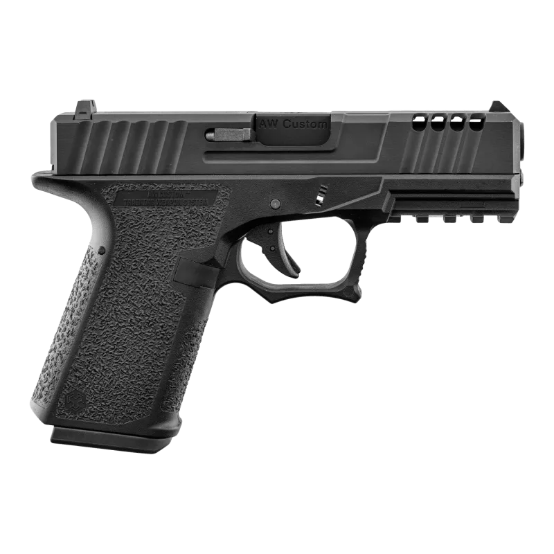 AW CUSTOM - Pistolet GBB VX9100 culasse métal - Noir