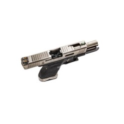 WE - Pistolet GBB G-Force 19 SV Barrel Métal Version - Argent