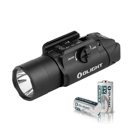 OLIGHT - PL Turbo Valkyrie | Lampe Noir Tactique Longue Portée 800 Lumens