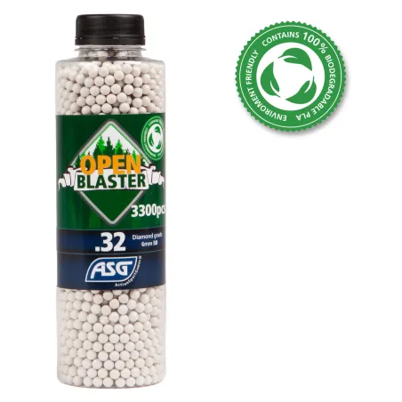 Billes ASG Open Blaster Bio 0.32g × 3 300 | ZN-Airsoft