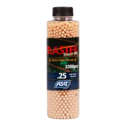ASG - Billes traçantes rouges Blaster 0,25 g X 3300 billes