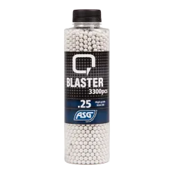 ASG - Billes blanches Q Blaster 0,25 g X 3300 billes