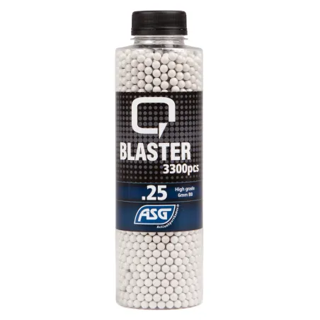 ASG - Billes Blanche Q Blaster 0.25g X 3300 bbs