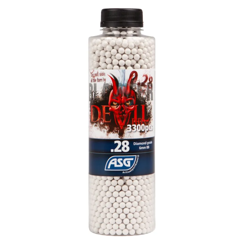ASG - Billes blanches Blaster Devil 0.28g X 3300 bbs