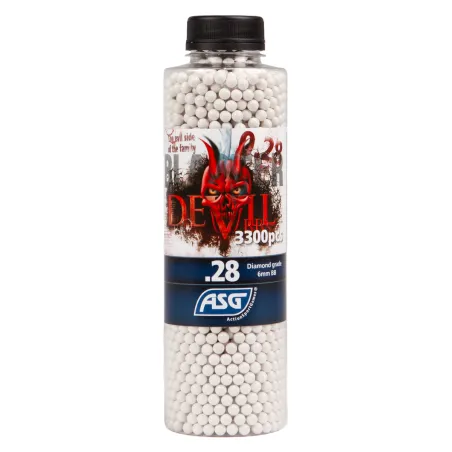 ASG - Billes blanches Blaster Devil 0.28g X 3300 bbs