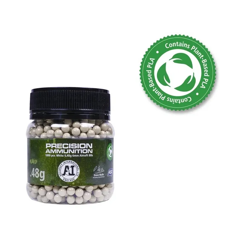 ASG - Billes Précision Ammunition 0.48g X 1000 bbs