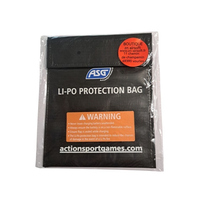 ASG - Sac De Protection Batterie - Noir