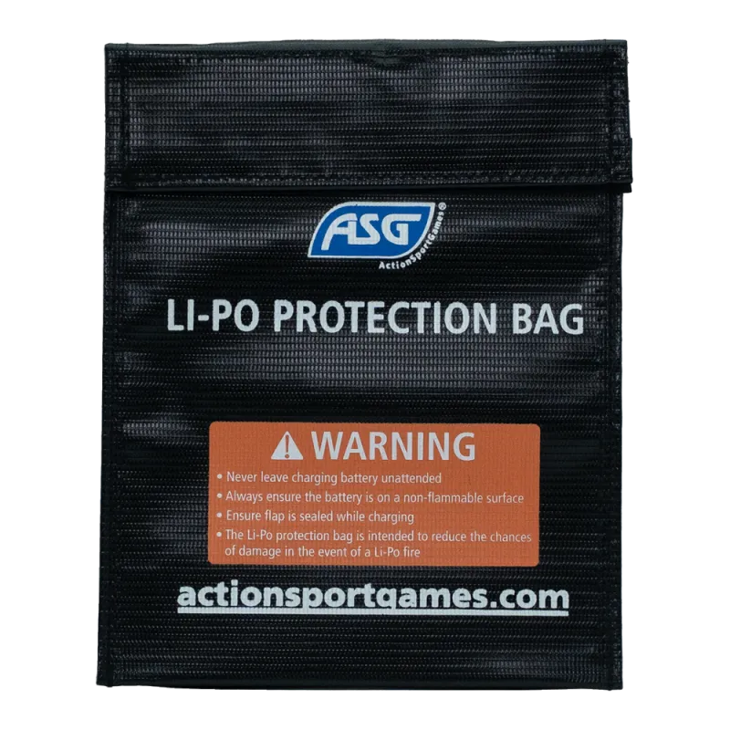ASG - Sac de protection batterie - Noir