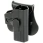 AMOMAX - Holster Rigide 360° gen2 pour Glock TM / Umarex / Cybergun - Noir