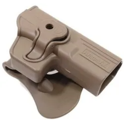 Holster AMOMAX Glock 17 Rigide 360° FDE Tan | ZN-Airsoft