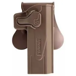 Holster AMOMAX Hi-Capa 5.1 Rigide 360° FDE Tan | ZN-Airsoft