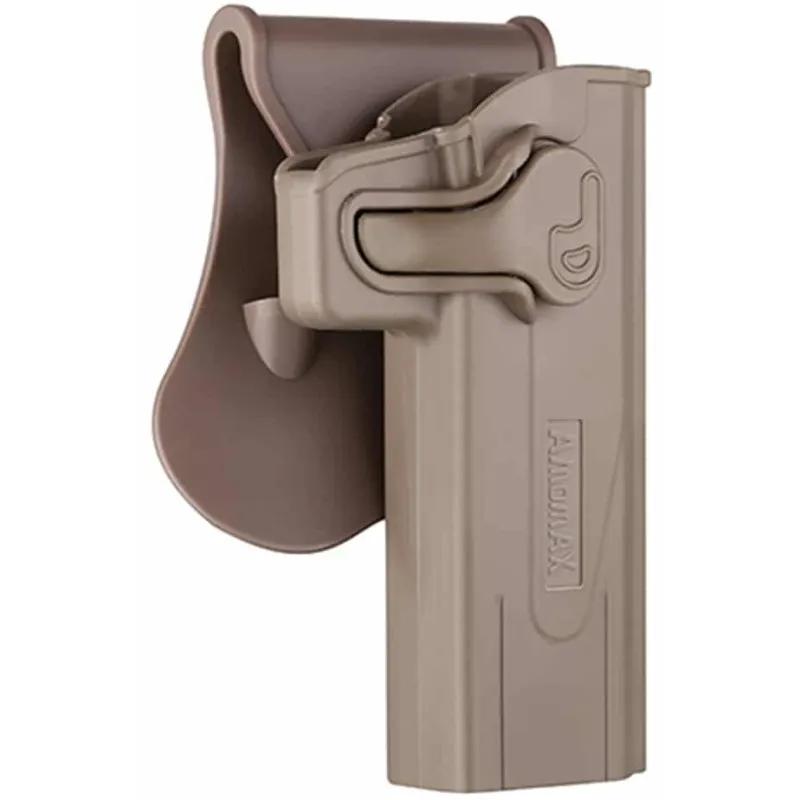 AMOMAX - Holster Rigide 360° pour Hi-Capa - FDE