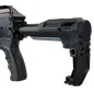 SLONG AIRSOFT - Crosse fixe compacte pour M4 AEG/GBB - Noir