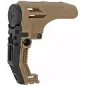 SLONG AIRSOFT - Crosse fixe compacte pour M4 AEG/GBB - Tan SLONG AIRSOFT - Crosse fixe compacte pour M4 AEG/GBB - Tan