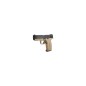 WE - Pistolet GBB WET-05 BK Argent Barrel Métal Version - Tan et Noir