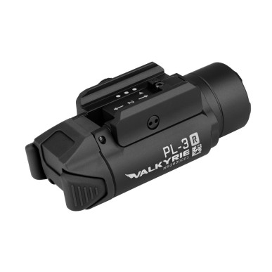 OLIGHT - PL-3R Valkyrie Noir Lampe Tactique Rechargeable 1500 Lumens