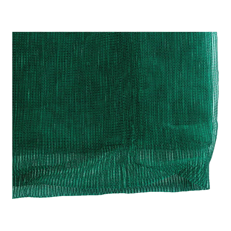 Filet d'airsoft vert 3 m de hauteur, détail de la bordure et des mailles