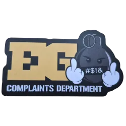 Sticker Enola Gaye Bombe Jaune