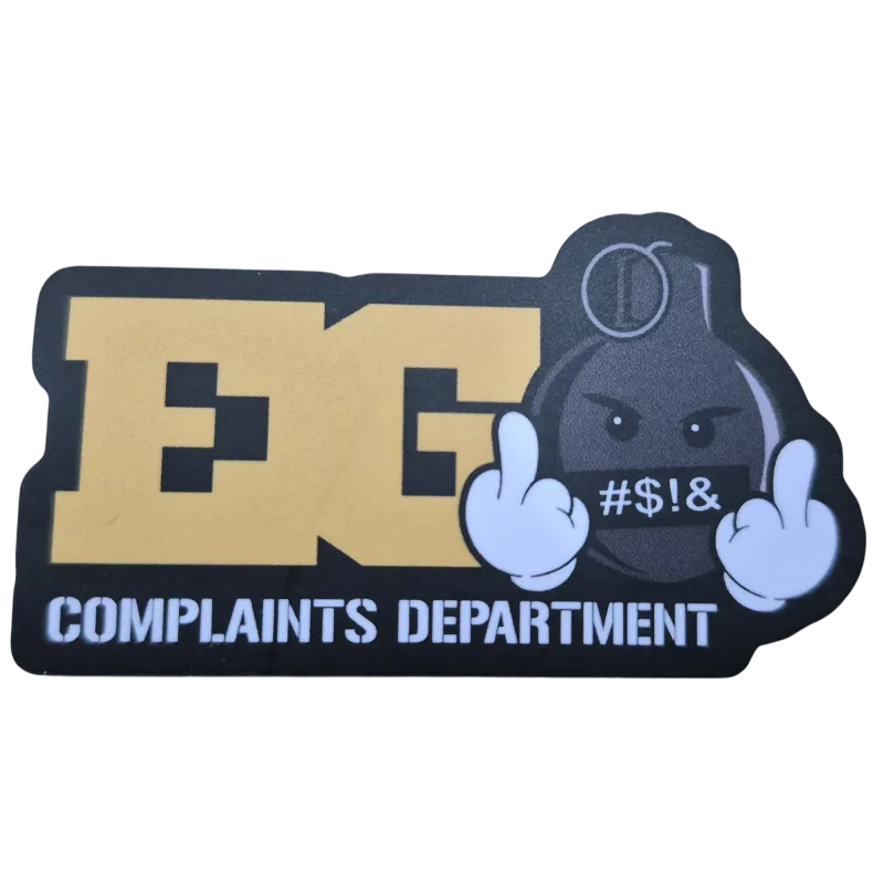 Sticker Enola Gaye Bombe Jaune Sticker Enola Gaye Bombe Jaune