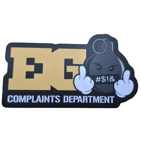 Sticker Enola Gaye Bombe Jaune