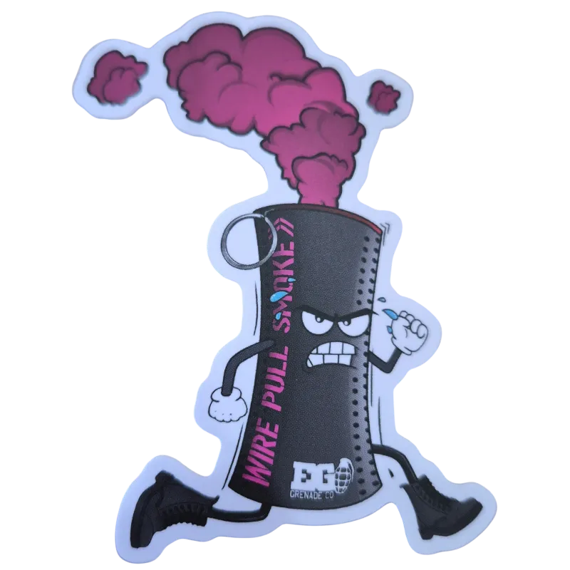 Sticker Enola Gaye Wire Pull Rose