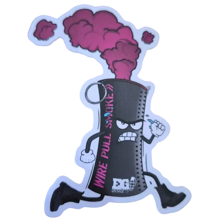 Sticker Enola Gaye Wire Pull Rose