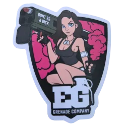 Sticker Enola Gaye Rocket Rose