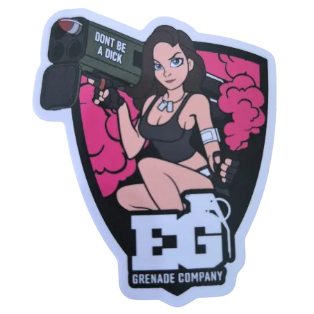 Sticker Enola Gaye Rocket Rose