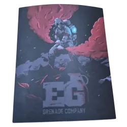 Sticker Enola Gaye Poster Noir