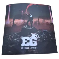 Sticker Enola Gaye Grand Poster Blanc