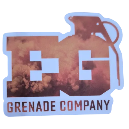 Sticker Enola Gaye Eg Grenade Orange
