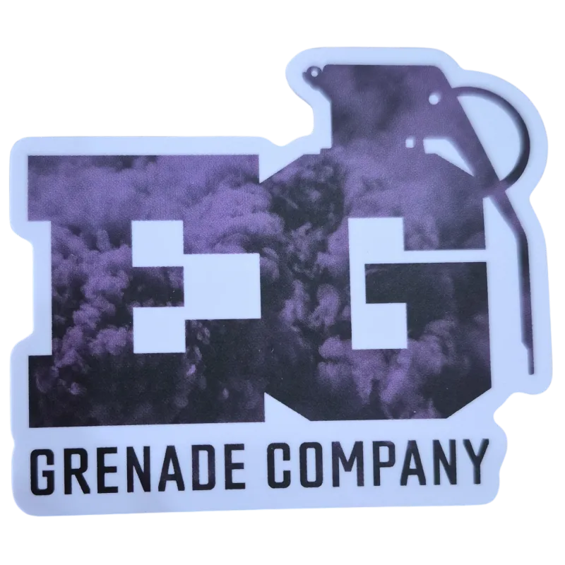 Sticker Enola Gaye Eg Grenade Violet