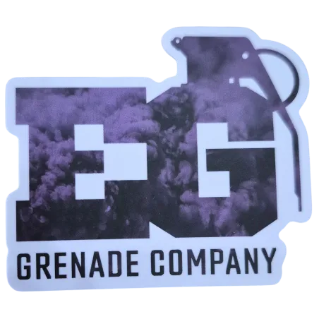 Sticker Enola Gaye Eg Grenade Violet